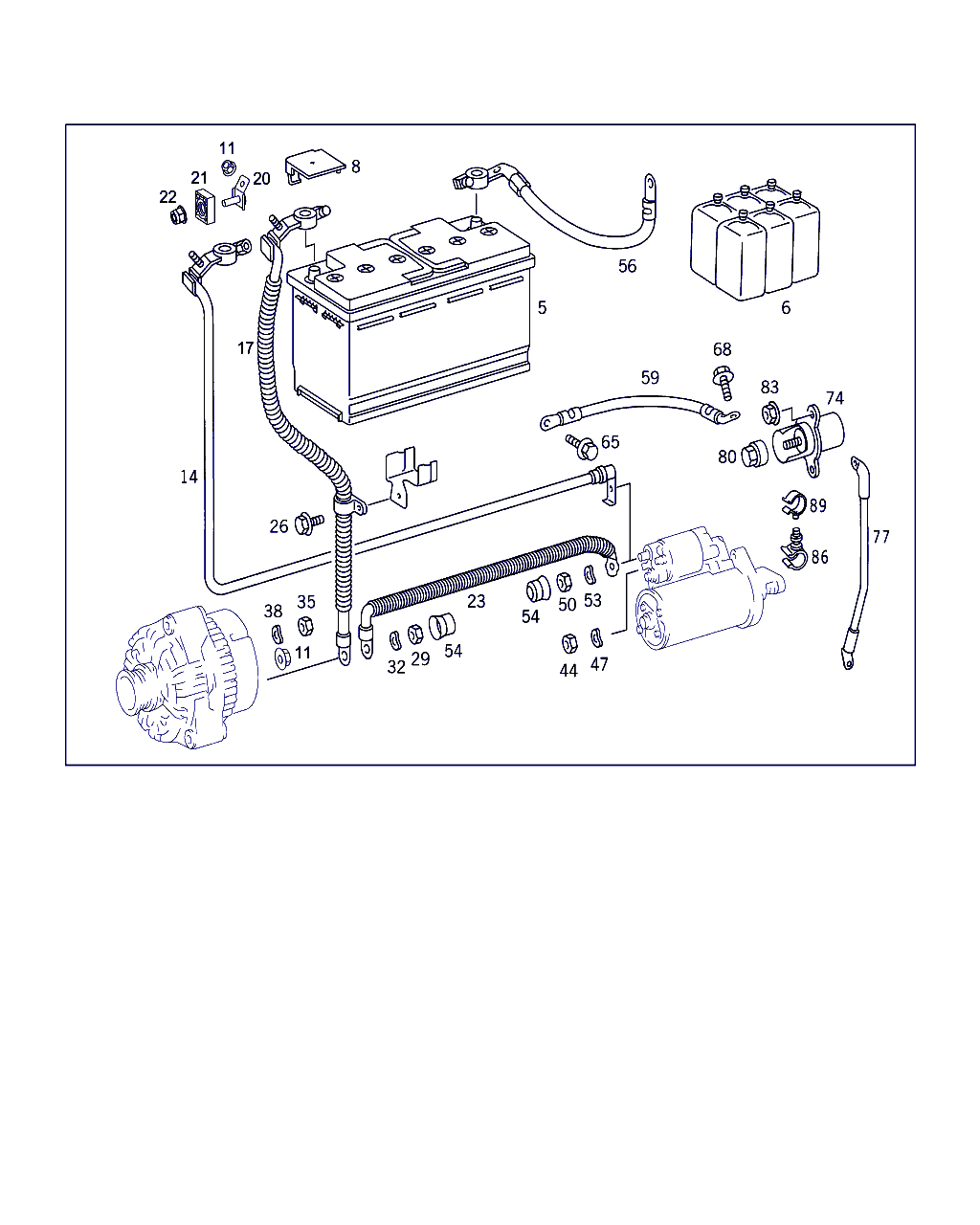 Mercedes-Benz A 004 541 46 01 - Batteria avviamento autozon.pro