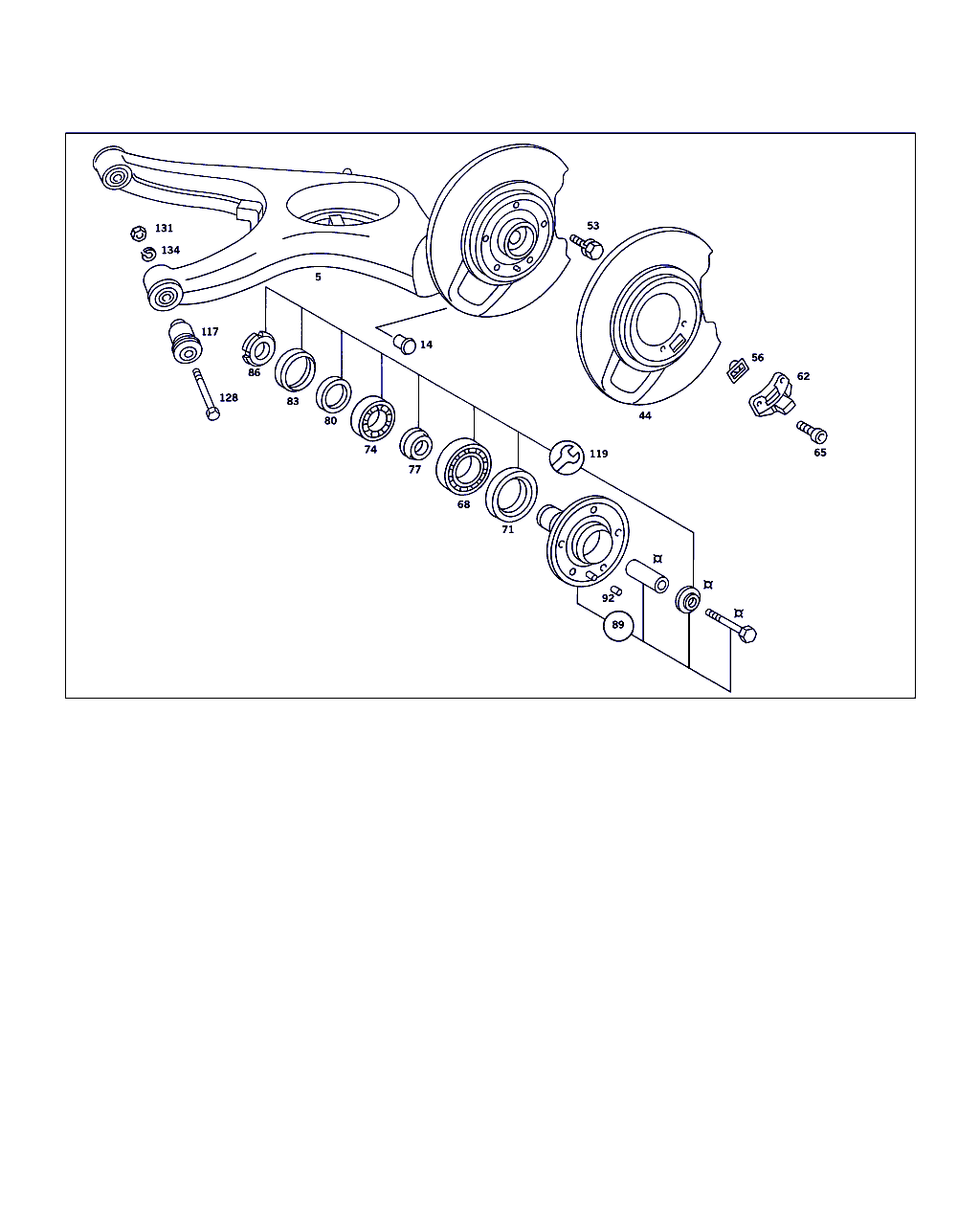 Mercedes-Benz A 000 980 82 02 - Kit cuscinetto ruota autozon.pro