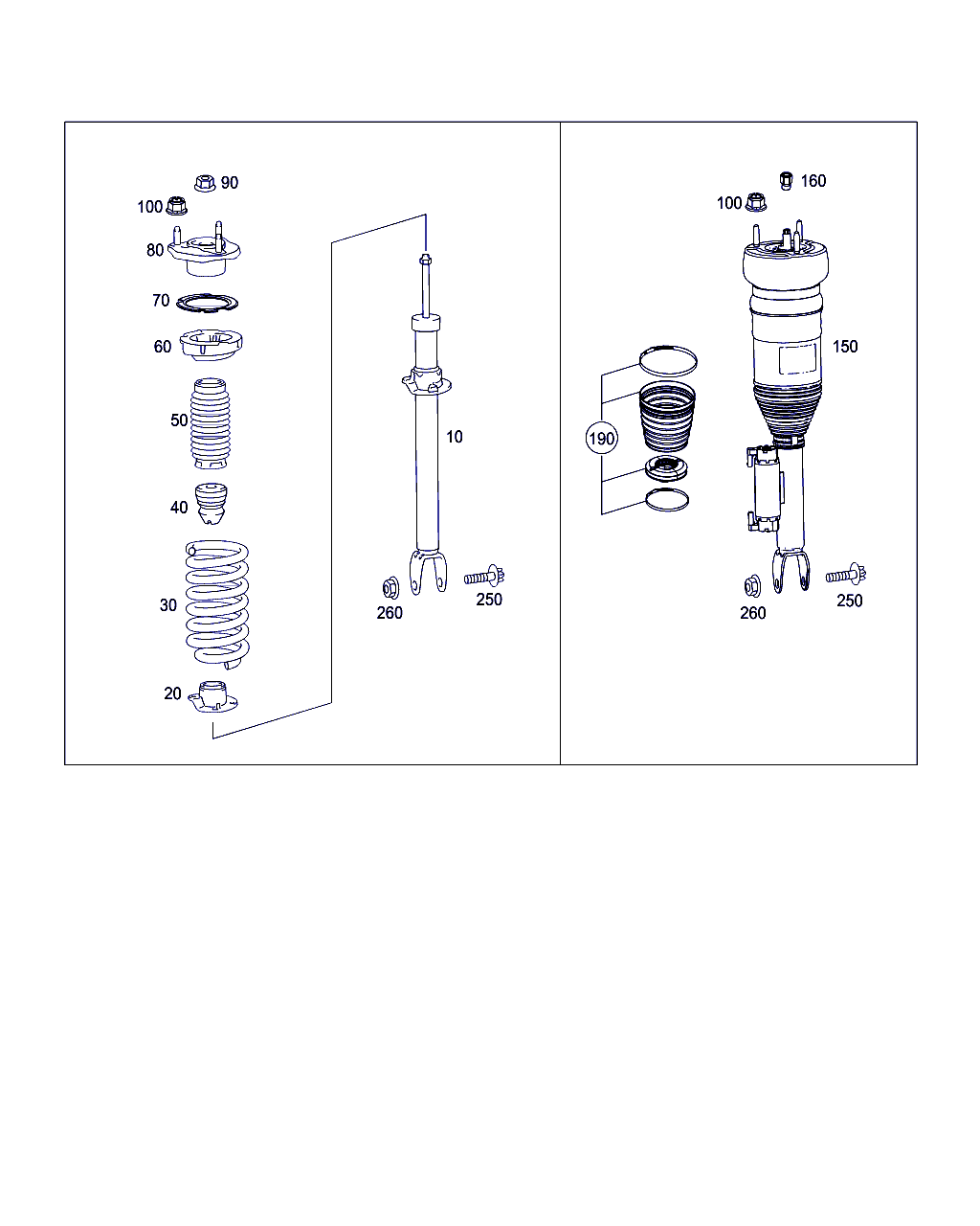 Mercedes-Benz A 006 990 10 00 - Kit riparazione, Sospensione ruota autozon.pro