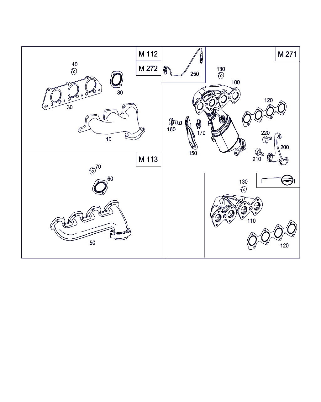 Mercedes-Benz A 271 140 21 09 - Catalizzatore autozon.pro