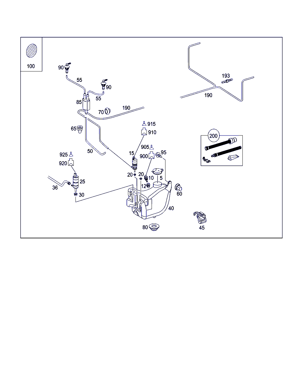 Smart A 000 860 58 26 - Pompa acqua lavaggio, Pulizia cristalli autozon.pro