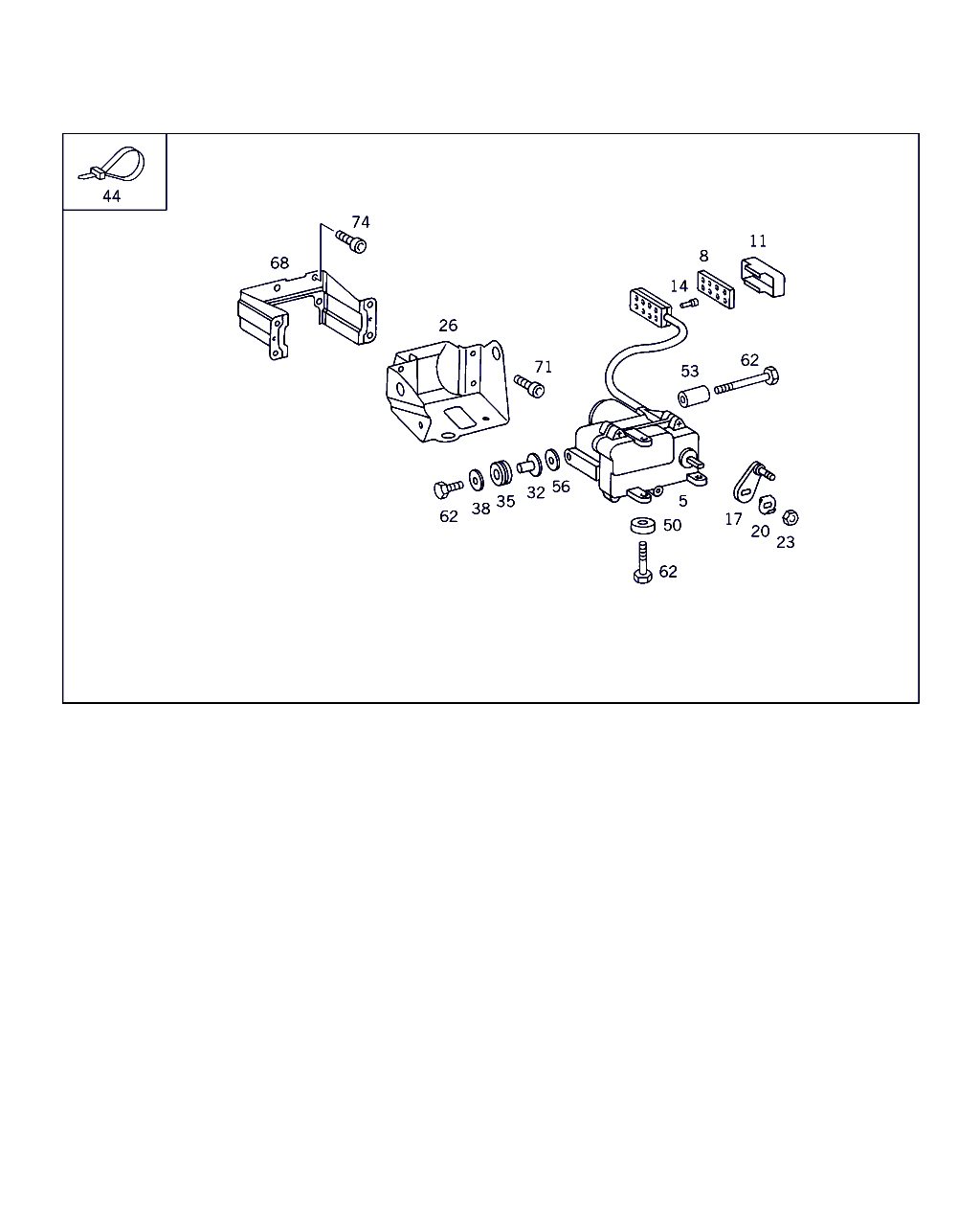 Mercedes-Benz N 000931 006102 - Bullone, Imp. gas scarico autozon.pro