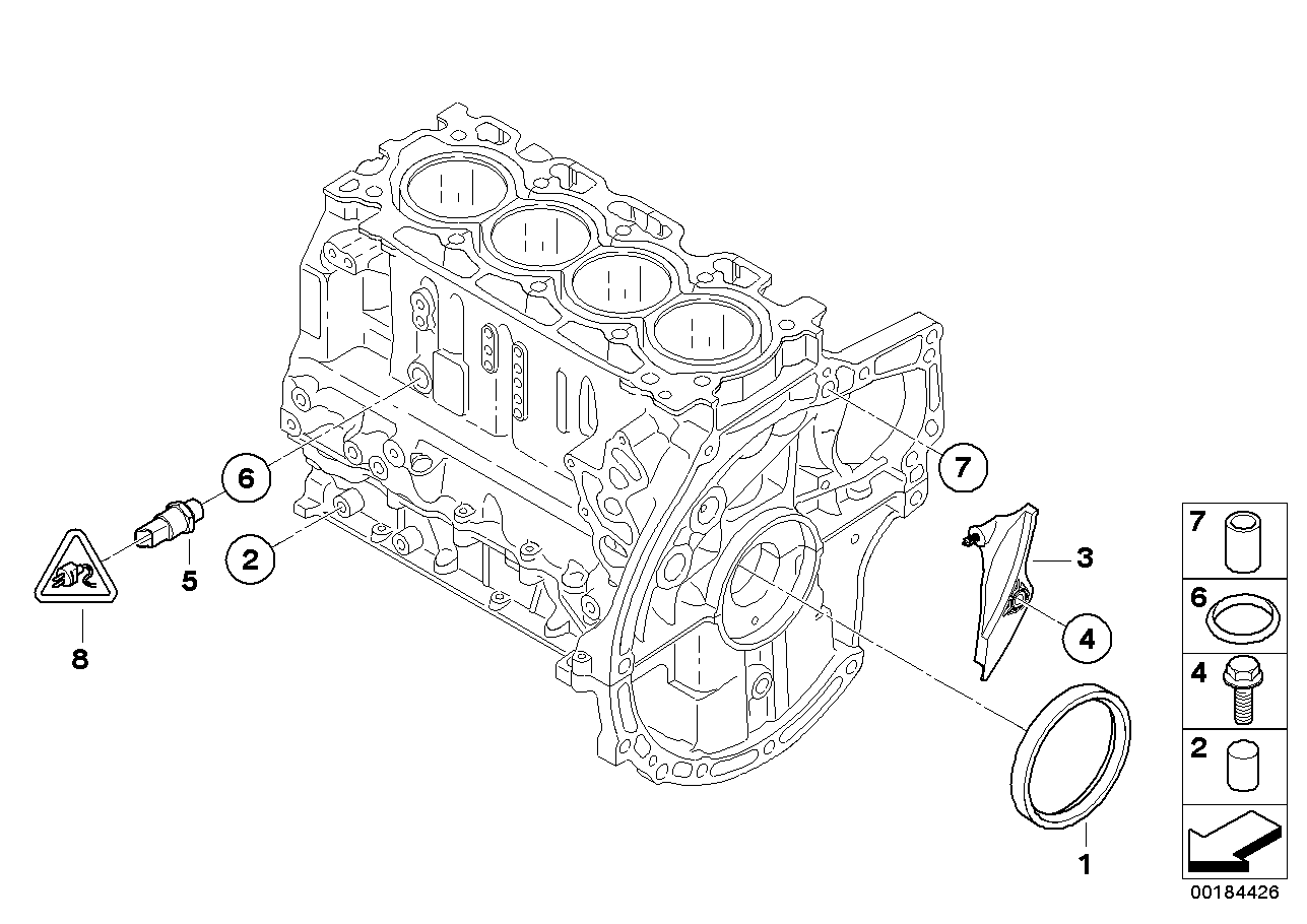 CITROËN/PEUGEOT 11117805946 - Shaft seal autozon.pro