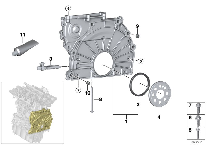 BMW 13 62 7 806 782 - Generatore di impulsi, Albero a gomiti autozon.pro