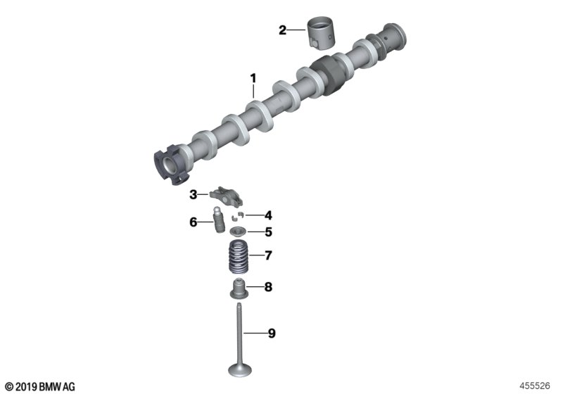 BMW 11 34 0 035 888 - Kit guarnizioni, Stelo valvola autozon.pro