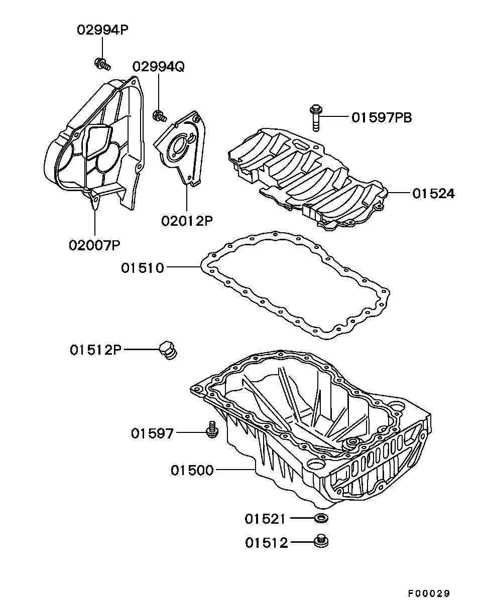 Mitsubishi M883408 - Anello di tenuta, vite di scarico olio autozon.pro