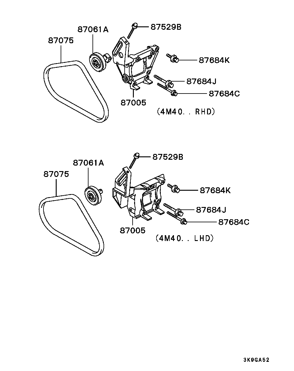 Mitsubishi MB946672 - Cinghia trapezoidale autozon.pro