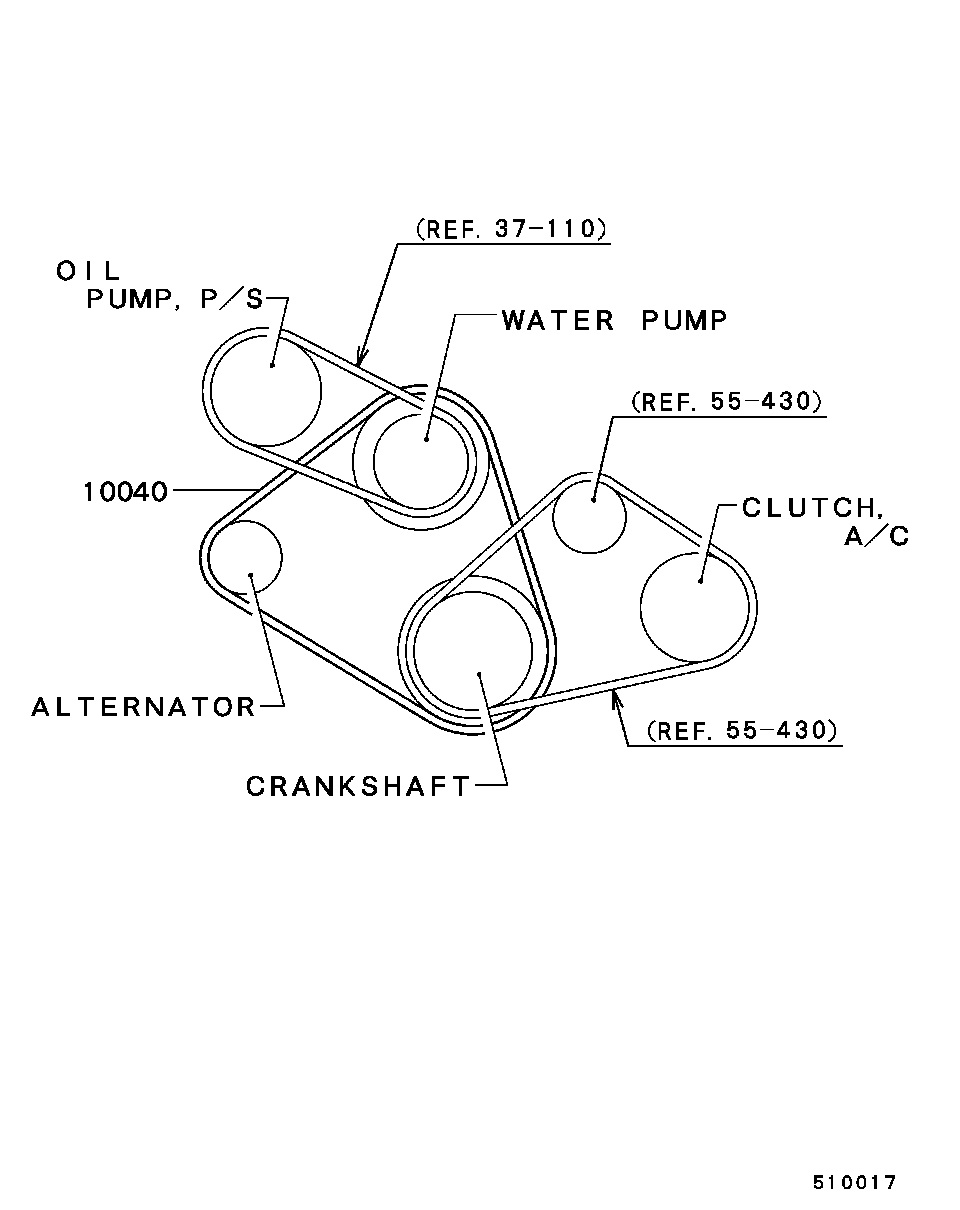 Mitsubishi MD316007 - Cinghia trapezoidale autozon.pro