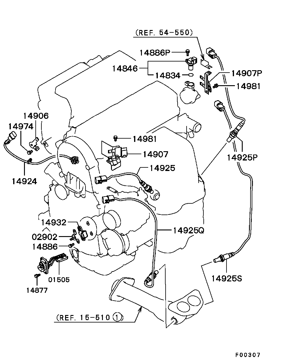 Mitsubishi MN163401 - Sonda lambda autozon.pro