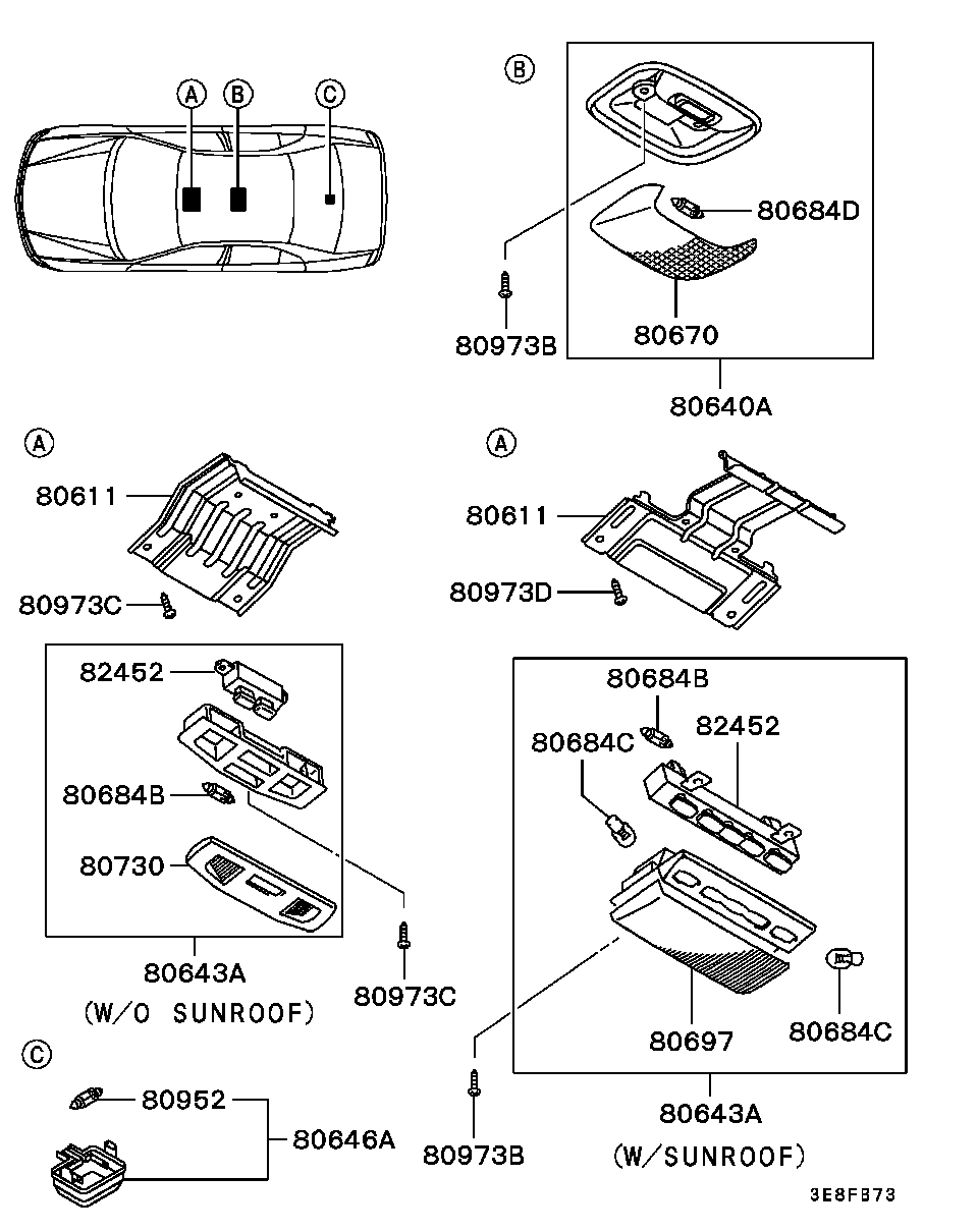 Mitsubishi MS820071 - Lampadina, Illuminazione strumentazione autozon.pro