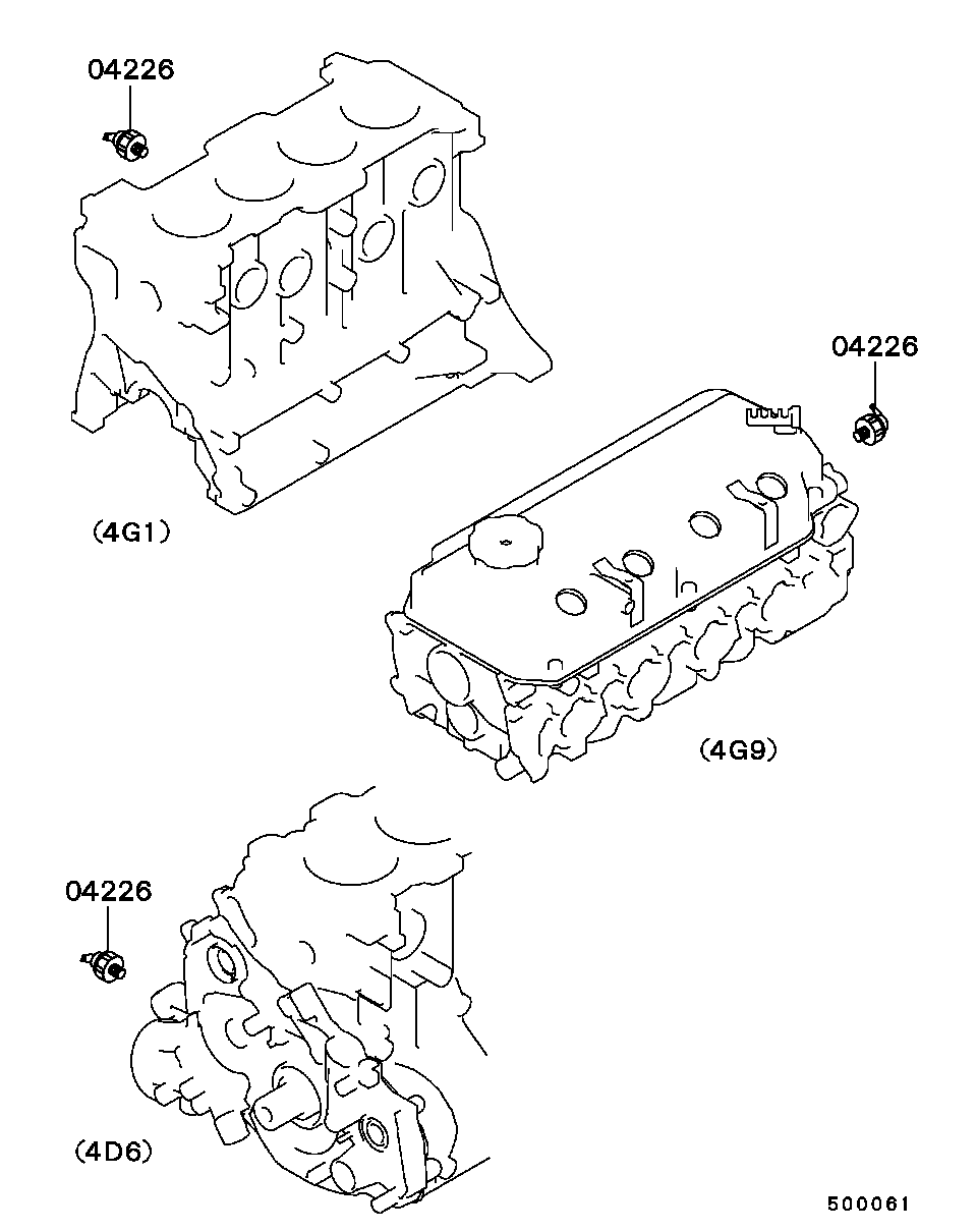 Suzuki MD138993 - Sensore, Pressione olio autozon.pro