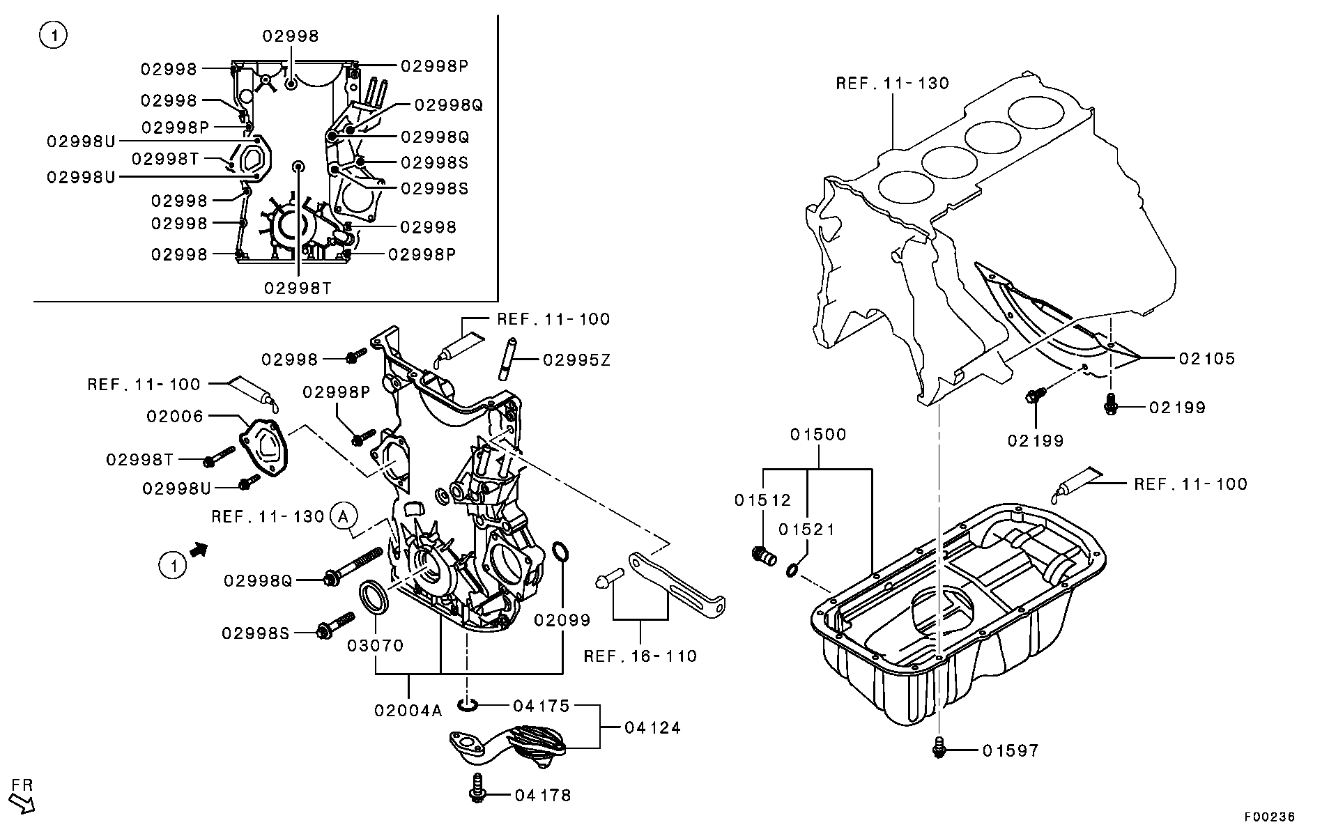 Mitsubishi MN195628 - Guarnizione, Collettore aspirazione autozon.pro