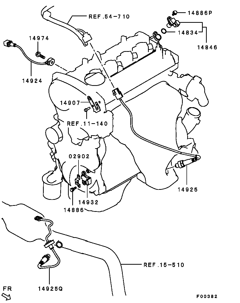 Mitsubishi 1588A005 - Sonda lambda autozon.pro