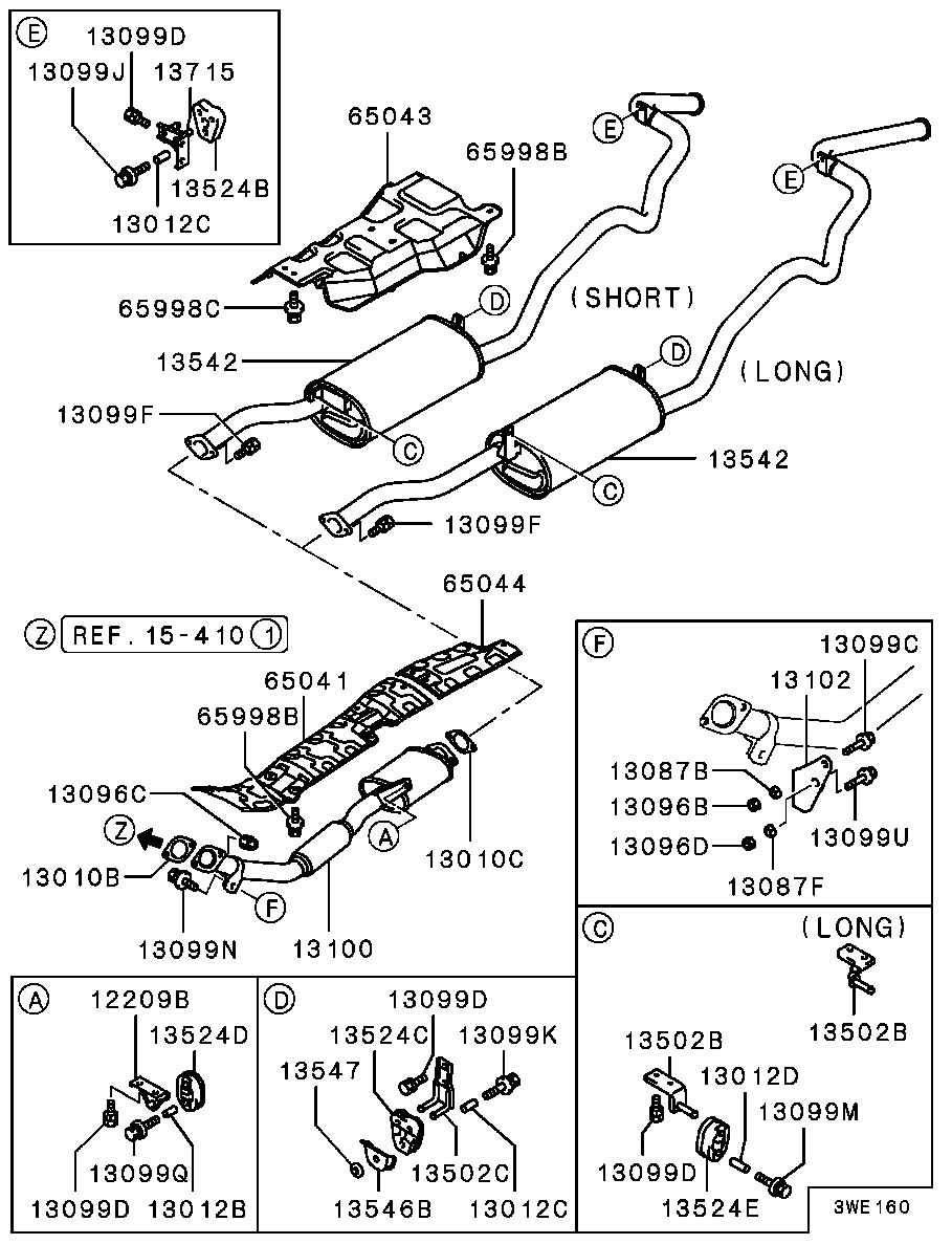 Hyundai MB431175 - Supporto, Silenziatore autozon.pro