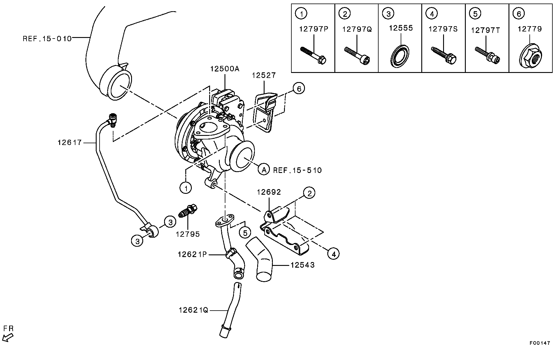 Mitsubishi MN982043 - Turbocompressore, Sovralimentazione autozon.pro