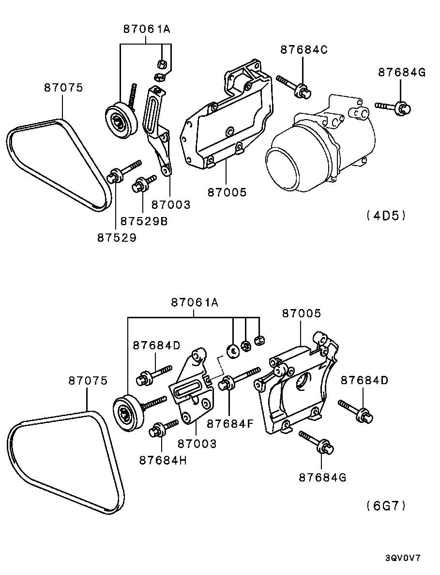 Mitsubishi MB167062 - Cinghia trapezoidale autozon.pro