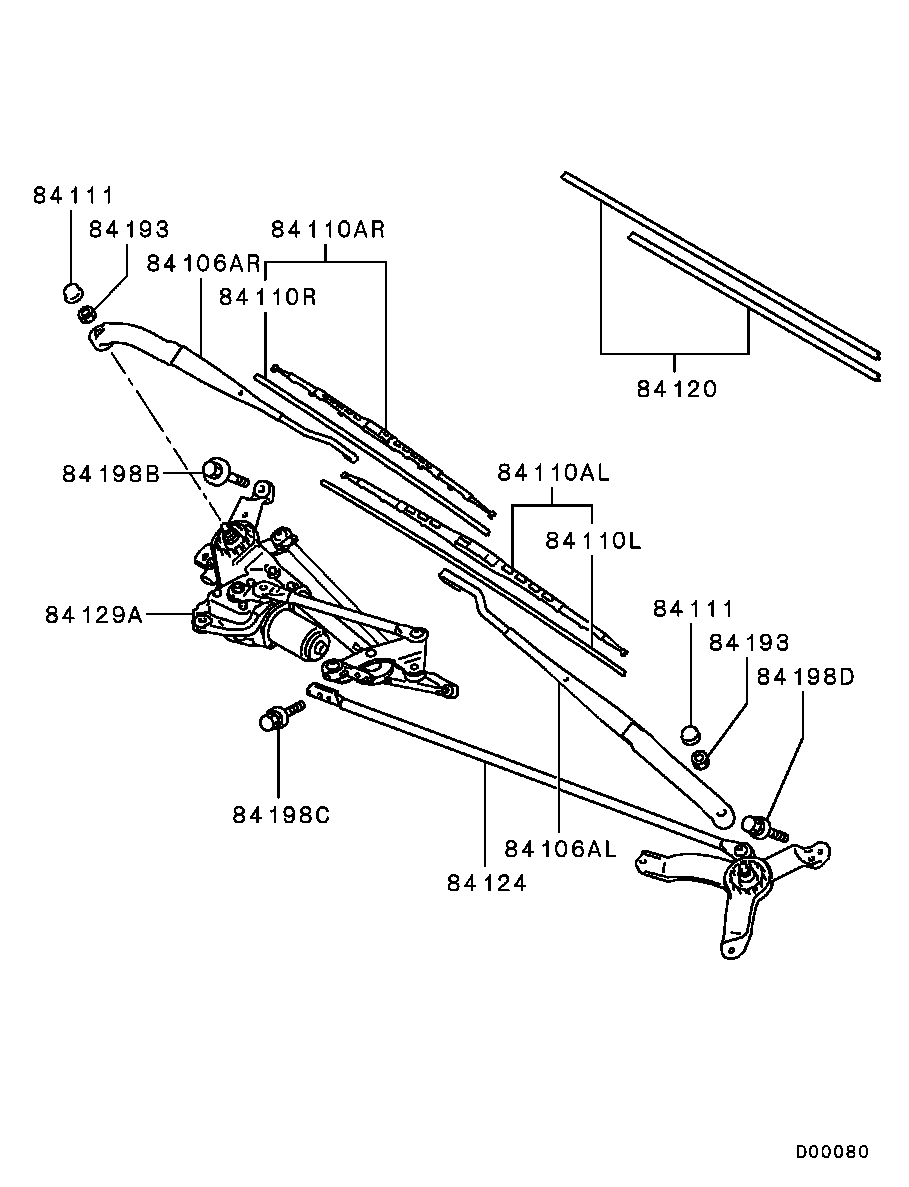 Mitsubishi MN161331 - Spazzola tergi autozon.pro