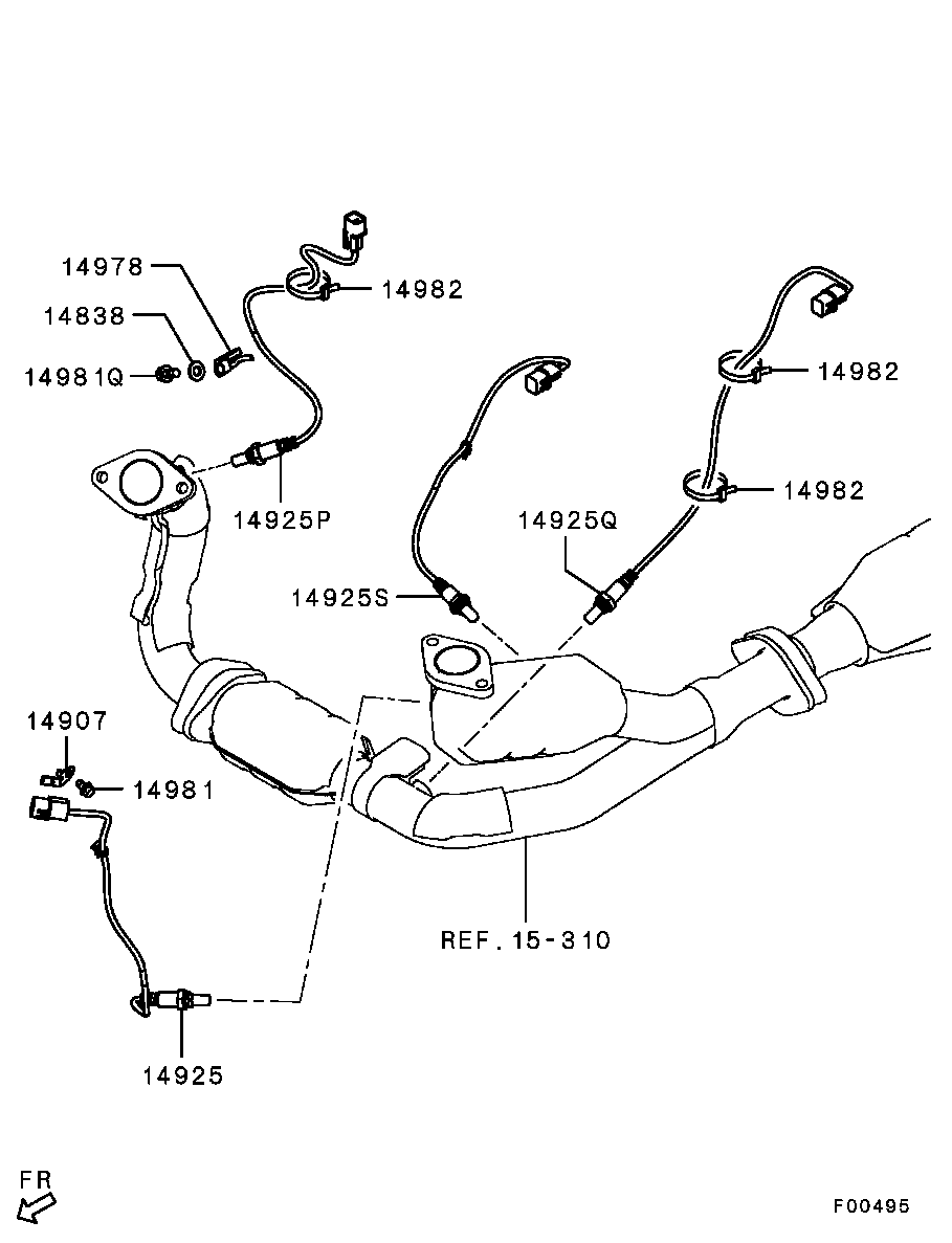 Mitsubishi MD369190 - Sonda lambda autozon.pro