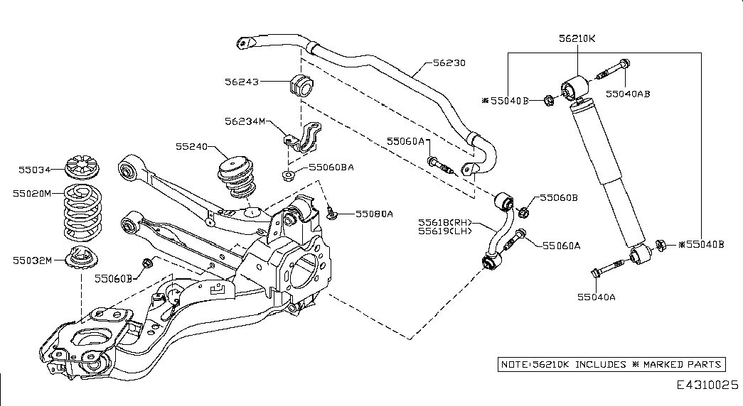 NISSAN E6210-JD02A- - Ammortizzatore autozon.pro