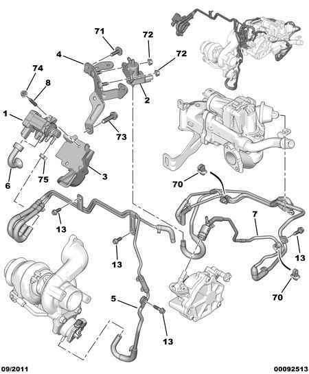 CITROËN/PEUGEOT 98 018 876 80 - Convertitore pressione, Controllo gas scarico autozon.pro