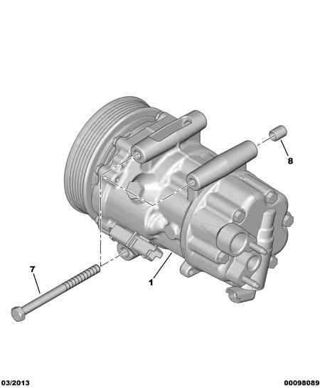 CITROËN 6453 ZE - Compressore, Climatizzatore autozon.pro