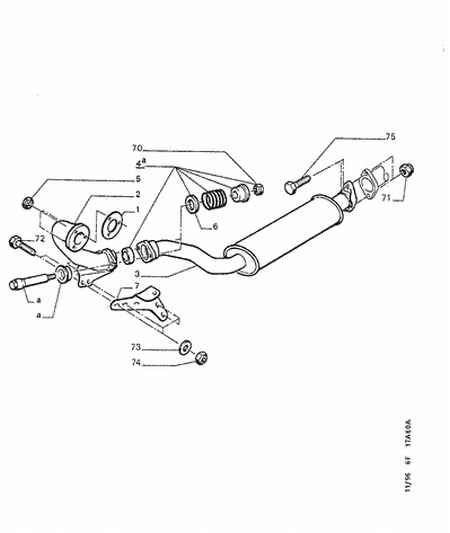 PEUGEOT 0358.04 - Dado, Collettore gas scarico autozon.pro