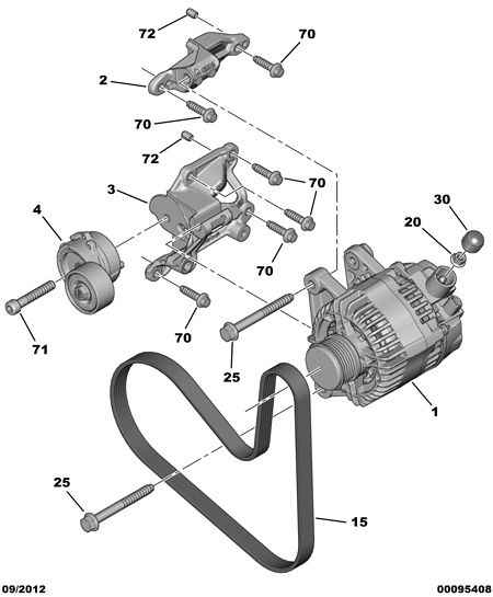 CITROËN 96 708 995 80 - Alternatore autozon.pro