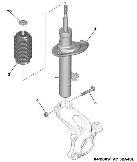 CITROËN 5202 YZ - Ammortizzatore autozon.pro