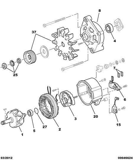 PEUGEOT 5728 38 - Spazzola in carbone, Alternatore autozon.pro