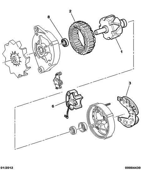 PEUGEOT 5744 C8 - Raddrizzatore, Alternatore autozon.pro