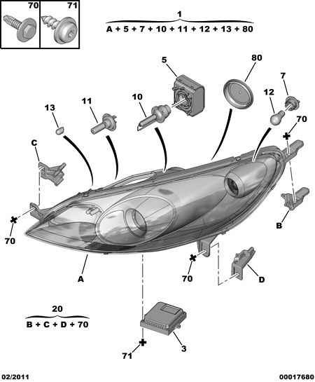 CITROËN/PEUGEOT 6216 A9 - Lampadina, Faro principale autozon.pro