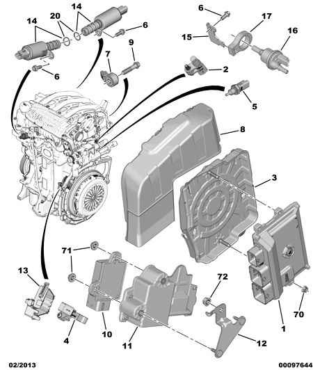 Opel 96 703 403 80 - TEMPERATURE SENSOR autozon.pro