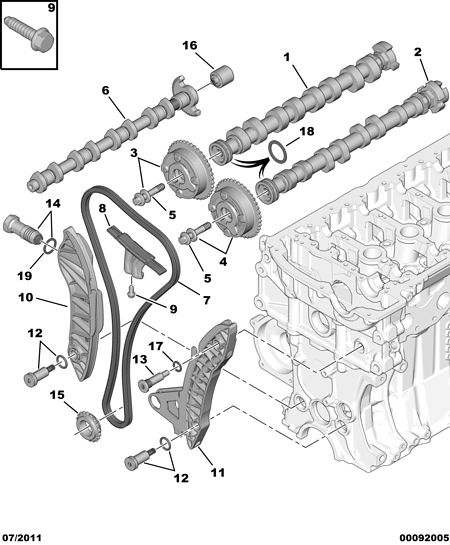 CITROËN/PEUGEOT 0820 28 - Kit catena distribuzione autozon.pro