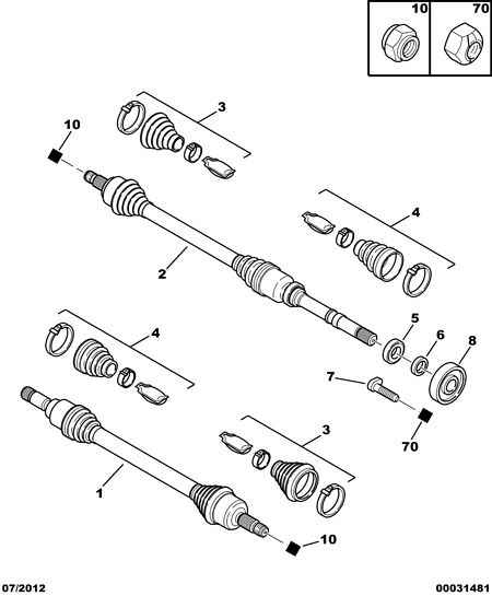 CITROËN/PEUGEOT 3273 3L - Albero motore / Semiasse autozon.pro