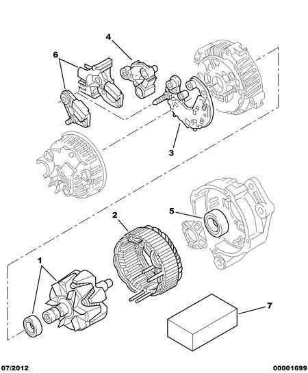 CITROËN/PEUGEOT 5761.90 - Regolatore alternatore autozon.pro