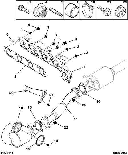 PEUGEOT 1706 P9 - Catalizzatore autozon.pro