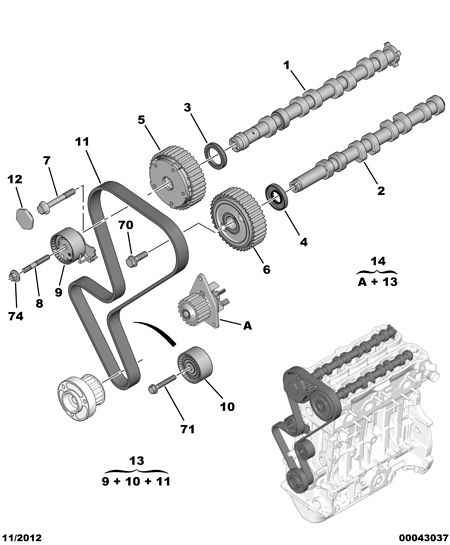 PEUGEOT 0807.33 - Paraolio, Albero a camme autozon.pro