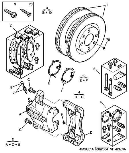 PEUGEOT 4253 41 - Kit pastiglie freno, Freno a disco autozon.pro