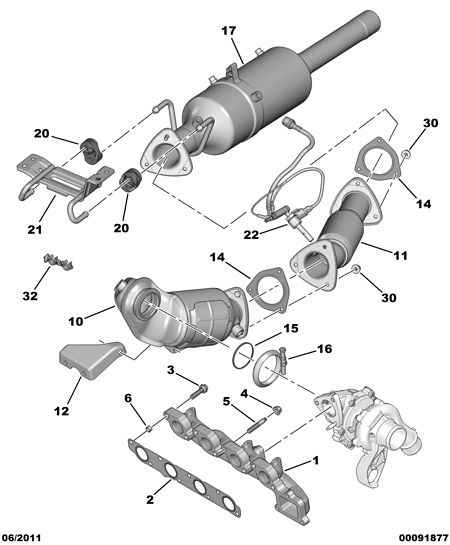 CITROËN/PEUGEOT 96 768 295 80 - Gruppo iniettori, Rigenerazione filtro antipart. / particellar autozon.pro