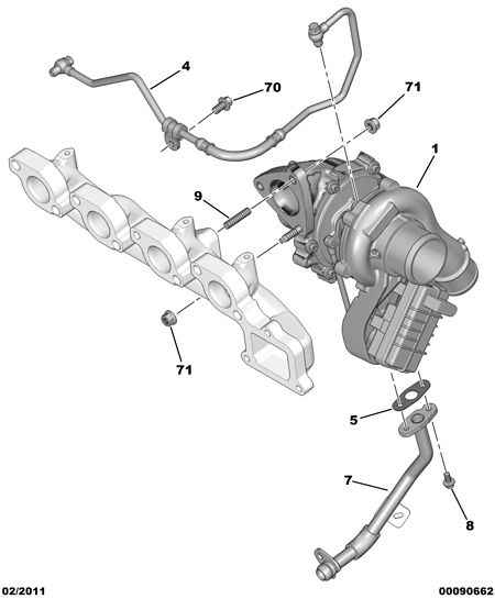 CITROËN/PEUGEOT 98 024 466 80 - Turbocompressore, Sovralimentazione autozon.pro