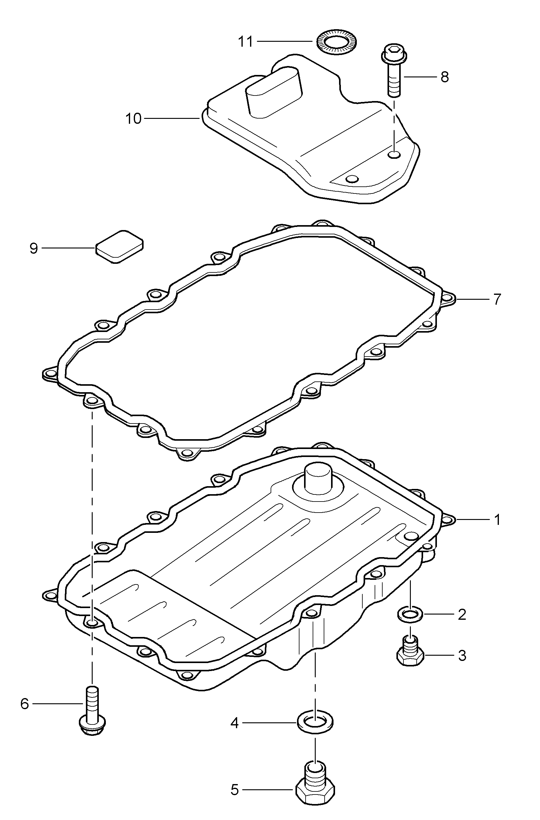 Porsche WHT000323A - Tappo filettato, Scatola cambio autozon.pro