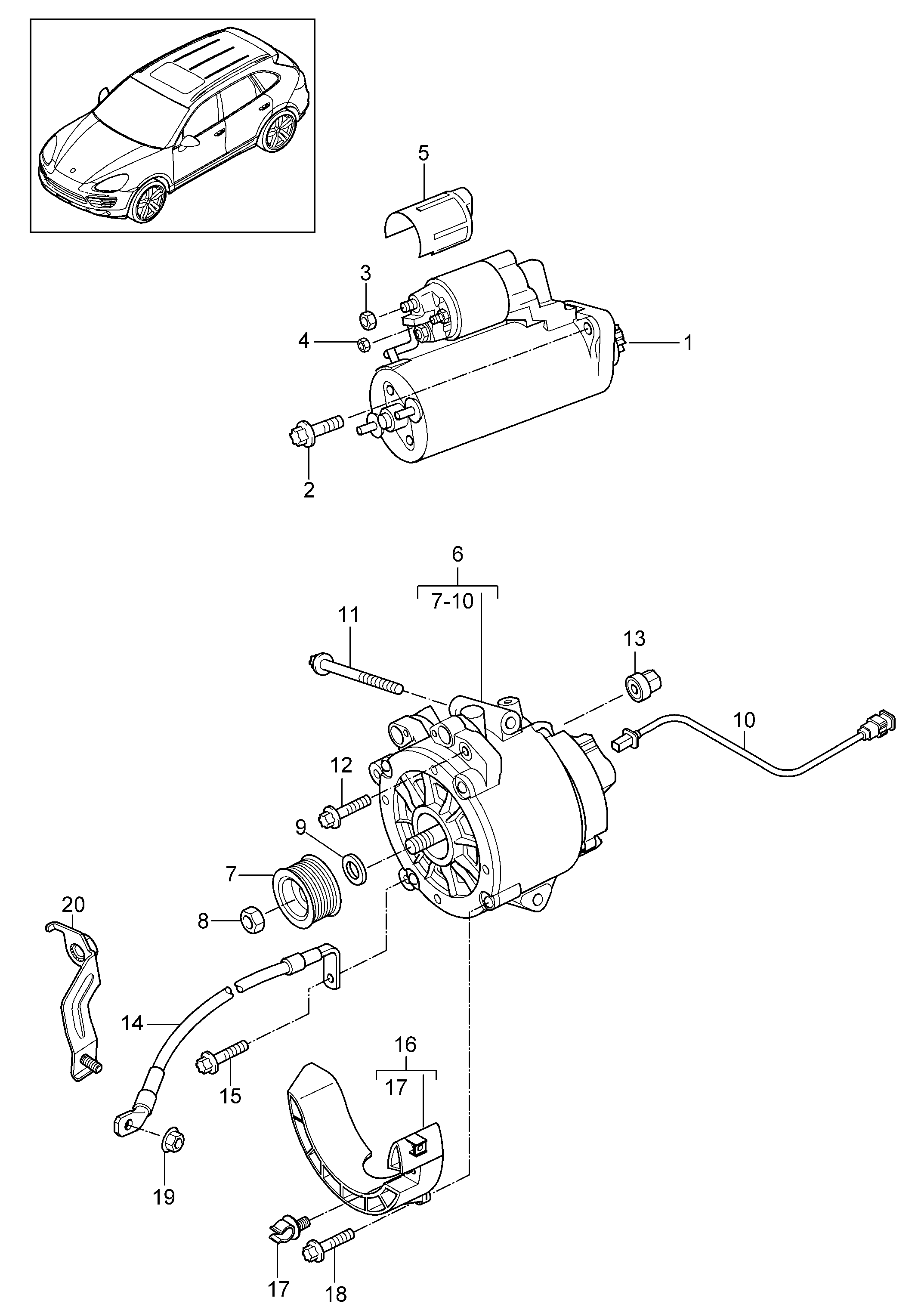 VW 059 903 023 L - Puleggia cinghia, Alternatore autozon.pro