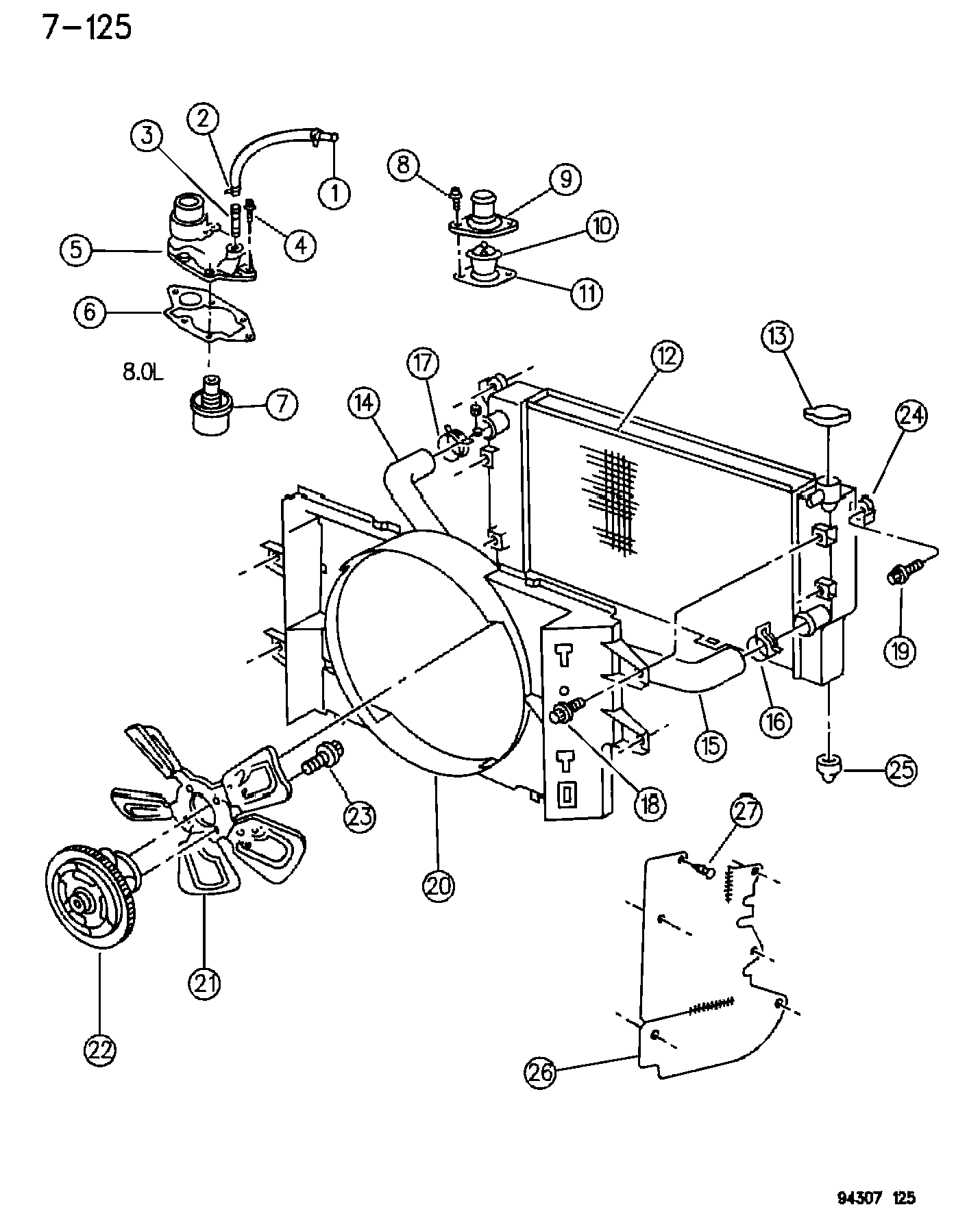 Chrysler 5304 1078 - Termostato, Refrigerante autozon.pro