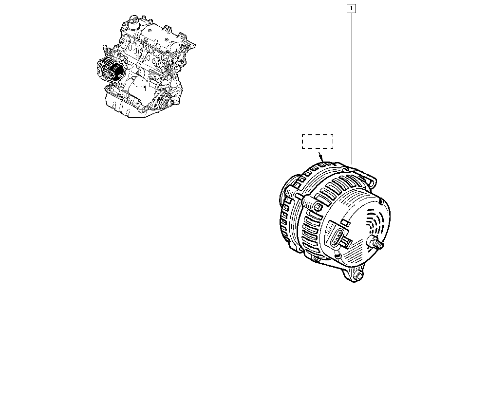 RENAULT 8200660037 - Alternatore autozon.pro