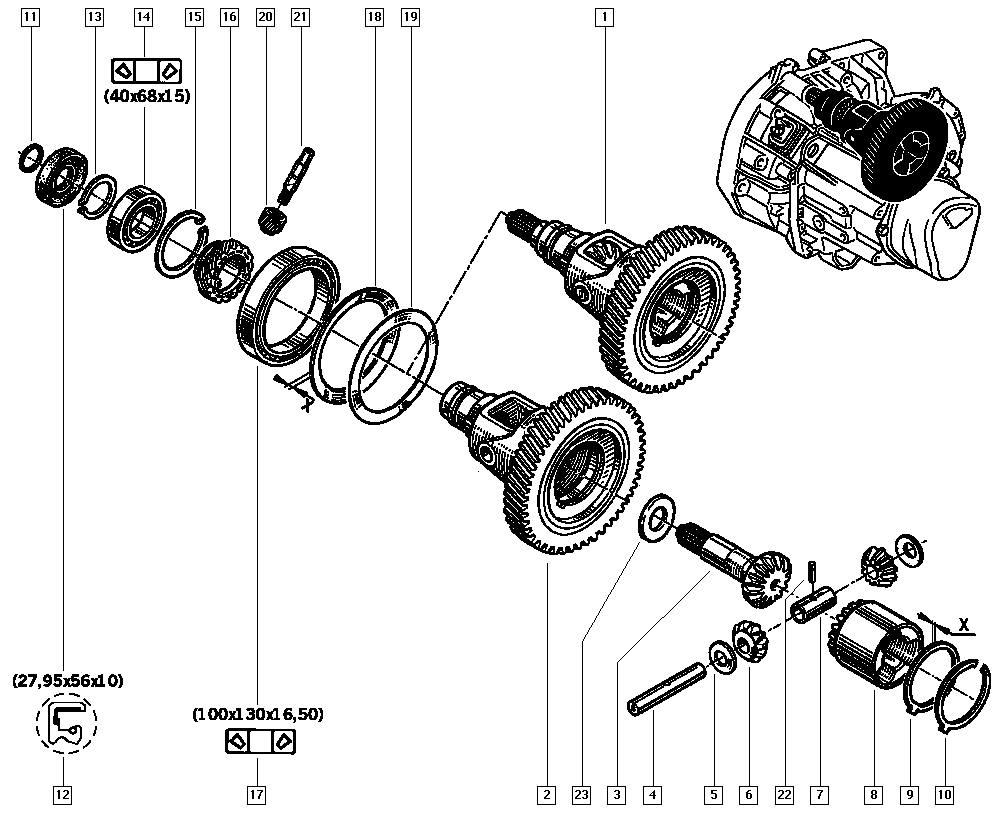 RENAULT 8200295081 - Kit cuscinetto ruota autozon.pro