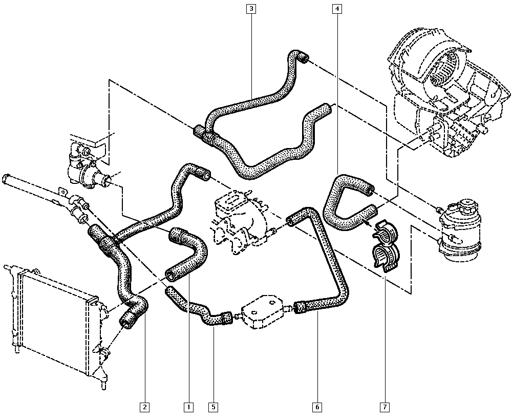 RENAULT 7700813971 - Flessibile radiatore autozon.pro