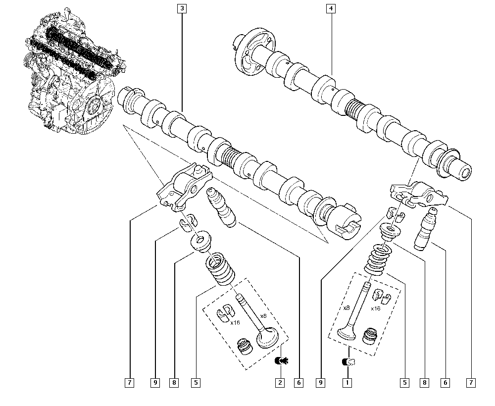 RENAULT 7701-476-596 - Valvola di aspirazione autozon.pro