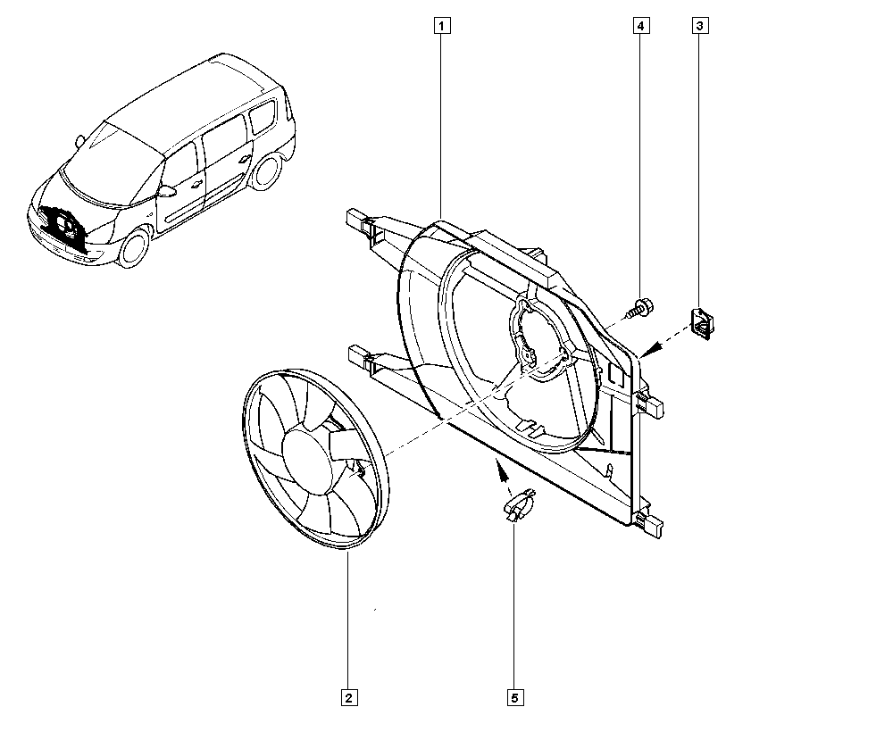 RENAULT 7701049661 - Resistenza, Ventilatore abitacolo autozon.pro