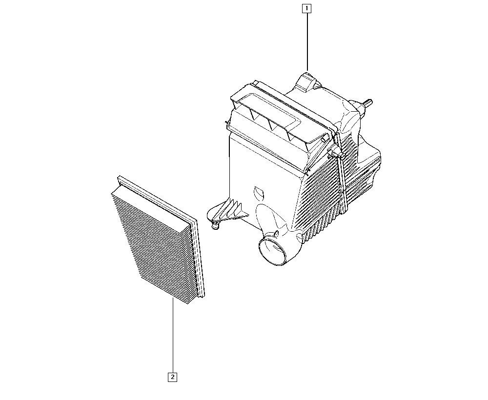 RENAULT 16 54 628 62R - Filtro aria autozon.pro