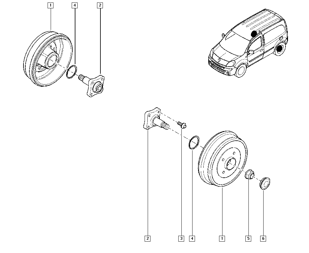 RENAULT 7703034275 - Kit cuscinetto ruota autozon.pro